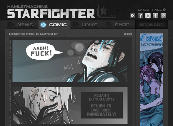 アメリカ 宇宙戦闘机パイロットbl漫画『スターフ