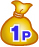 1p
